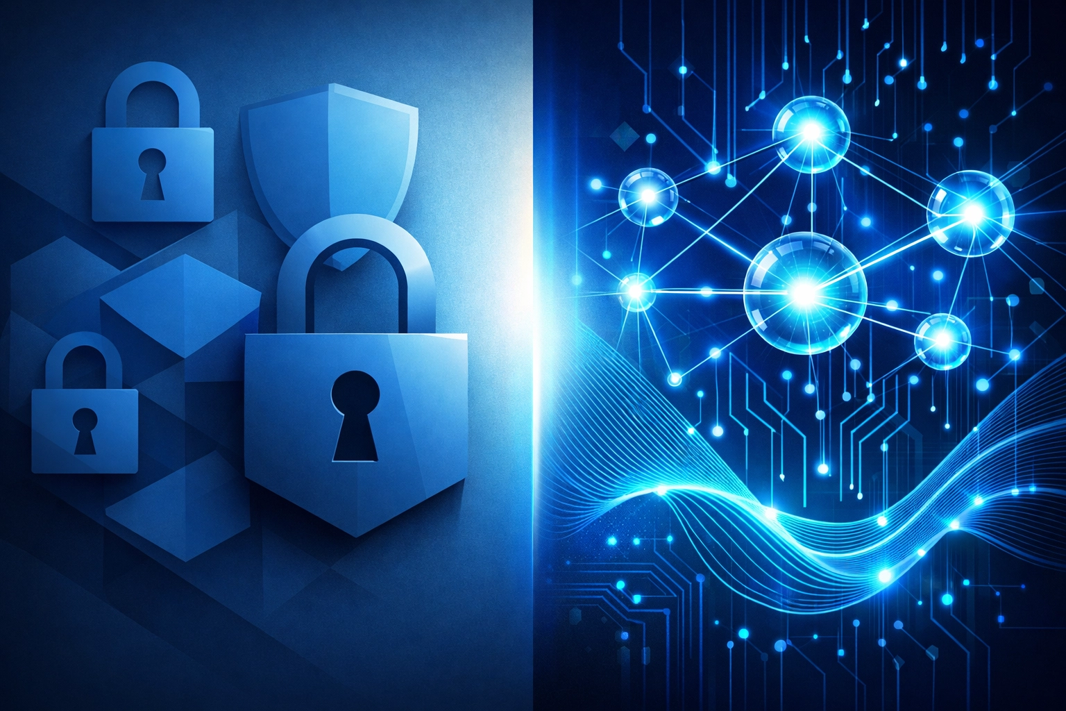 Traditional encryption methods transitioning to quantum-resistant cryptography for future data protection