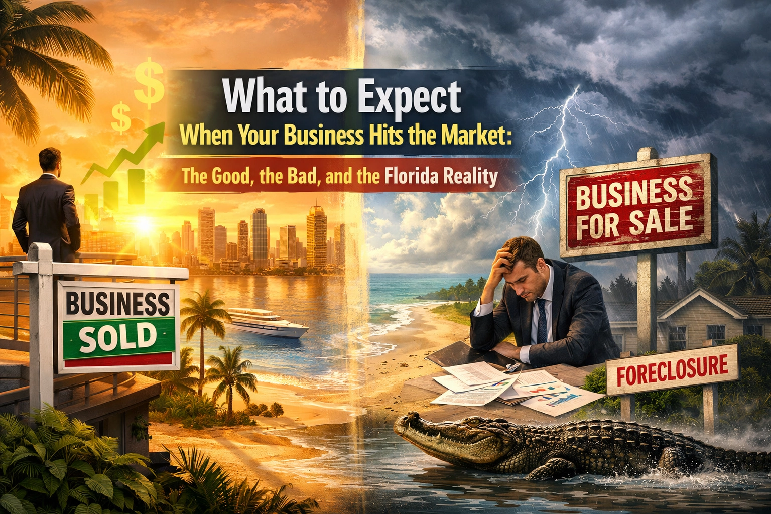 [HERO] What to Expect When Your Business Hits the Market: The Good, the Bad, and the Florida Reality