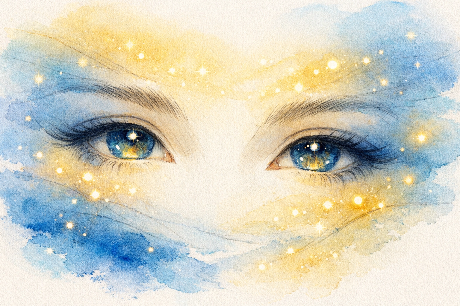 Close-up of compassionate eyes showing the power of being truly seen