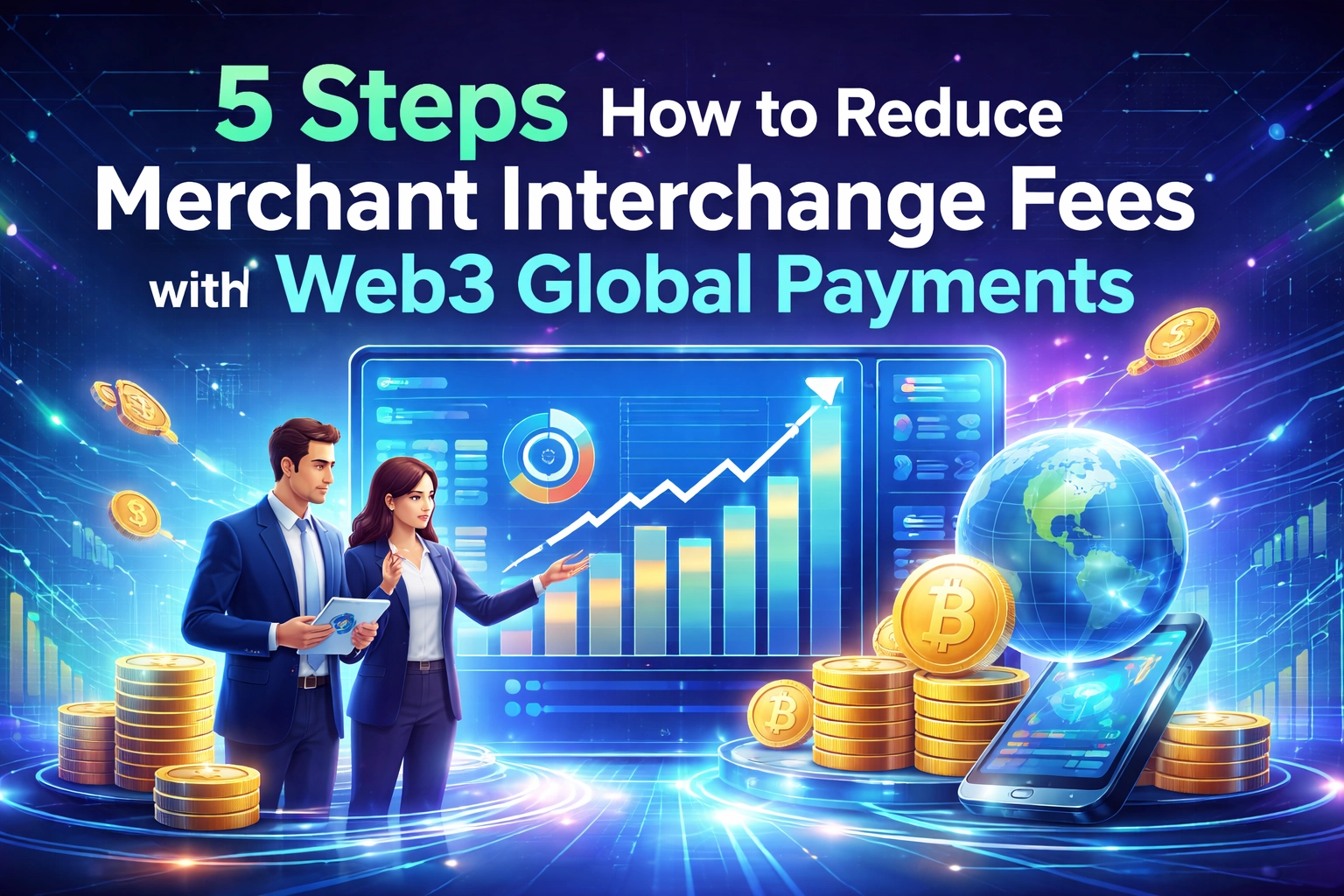 [HERO] 5 Steps How to Reduce Merchant Interchange Fees and Boost Profits with Web3 Global Payments