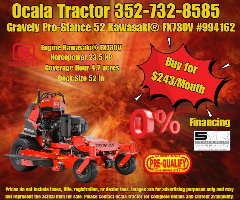 Gravely Pro-Stance 52 Zero-turn mower