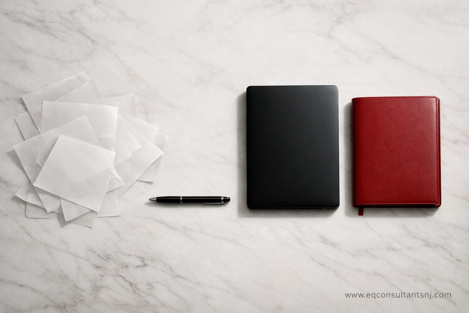 Minimalist workspace showing the transition to financial clarity with bookkeeping cleanup services.