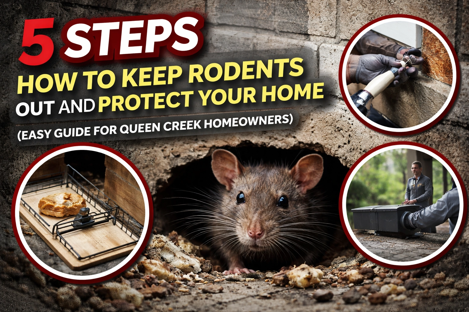 [HERO] 5 Steps How to Keep Rodents Out and Protect Your Home (Easy Guide for Queen Creek Homeowners)