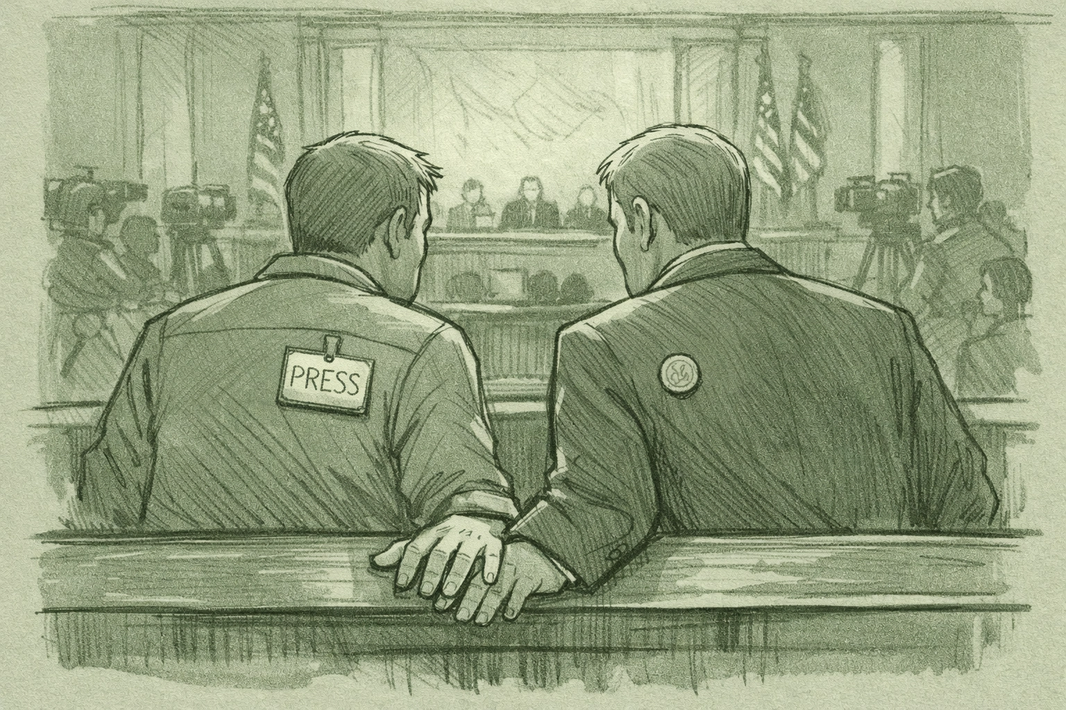 Reporter and senator share intimate moment during Senate hearing - MM romance under scrutiny