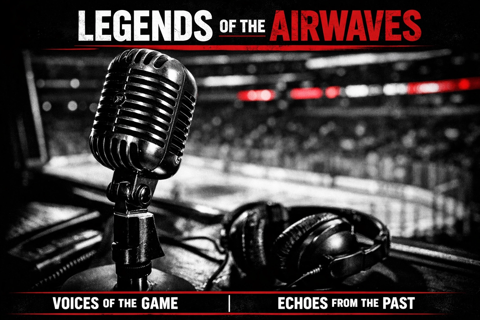 Vintage broadcast microphone honoring late Canucks broadcaster Jim Robson legacy