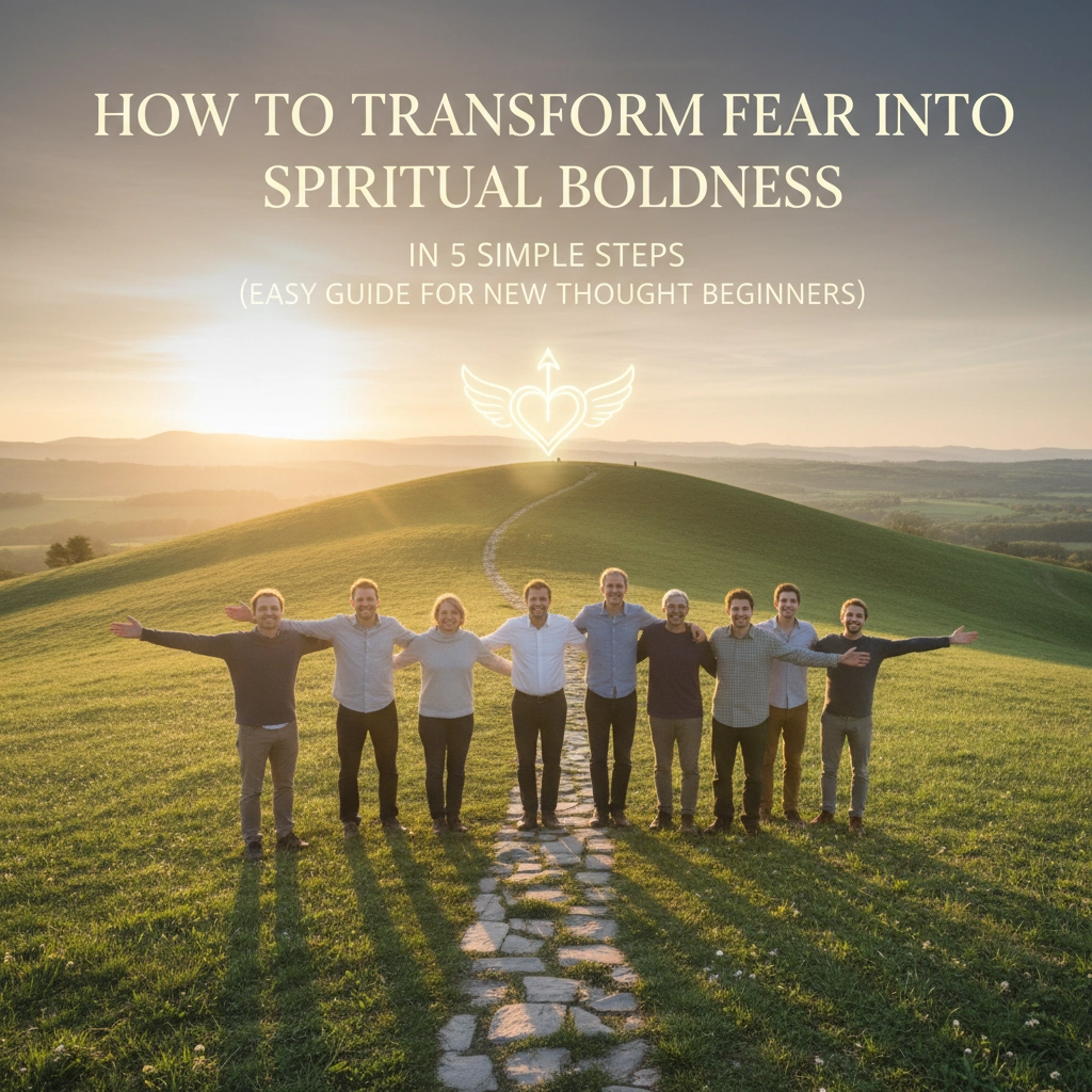 How to Transform Fear Into Spiritual Boldness in 5 Simple Steps (Easy Guide for New Thought Beginners)