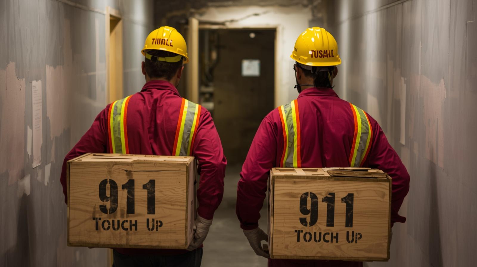 911 Touch Up LLC Technicians On-Site Restoration