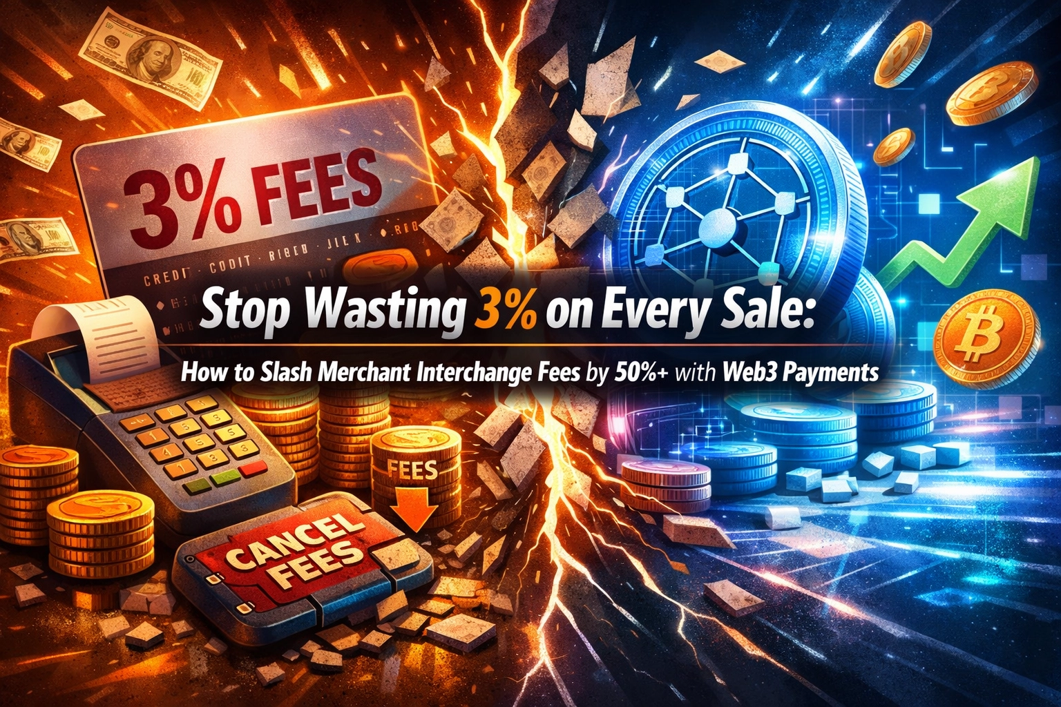 [HERO] Stop Wasting 3% on Every Sale: How to Slash Merchant Interchange Fees by 50%+ with Web3 Payments