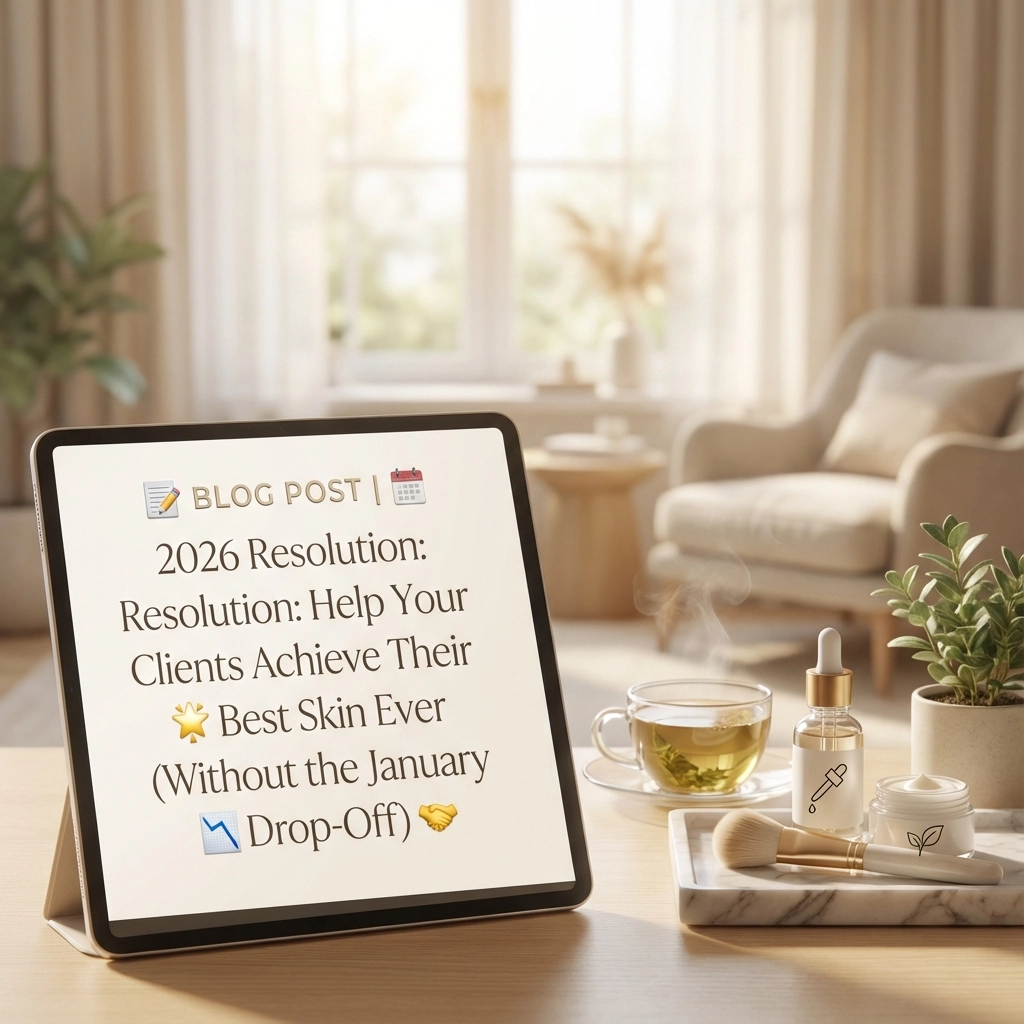 💫 2026 Resolution: Help Your Clients Achieve Their Best Skin Ever (Without the January Drop-Off)