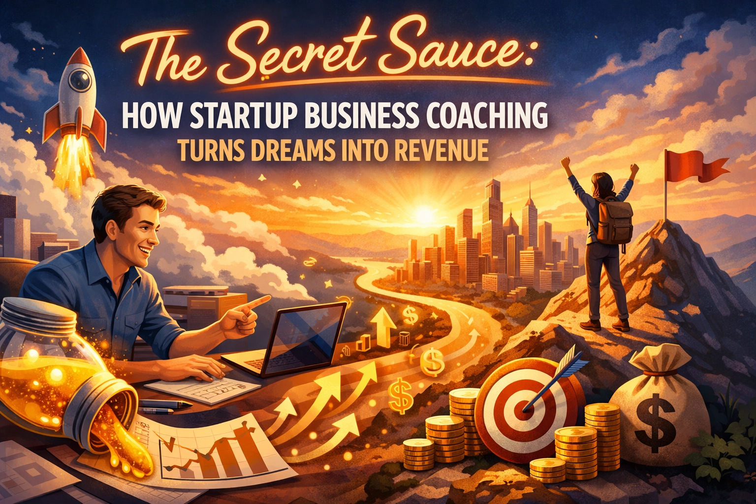 The Secret Sauce: How Startup Business Coaching Turns Dreams Into Revenue