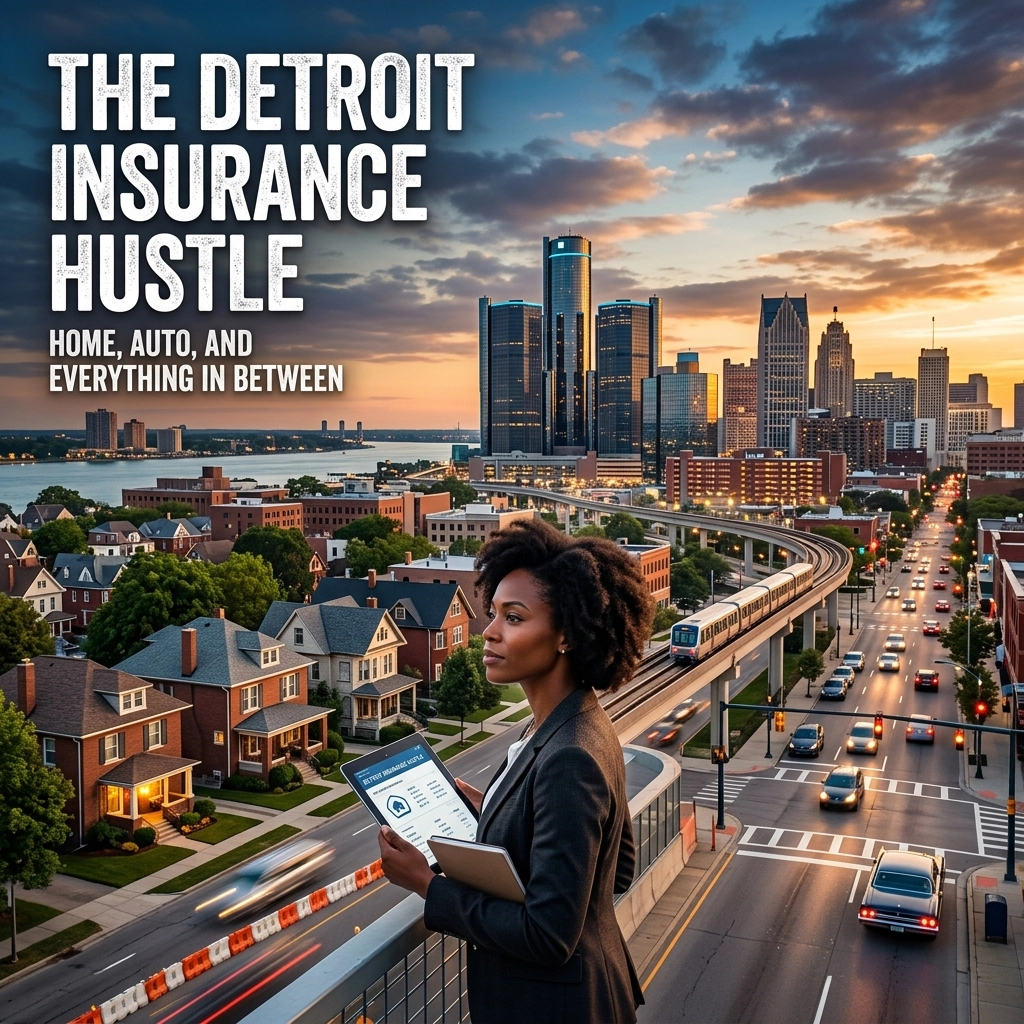 feature image of The Detroit Insurance Hustle: Home, Auto, and Everything In Between