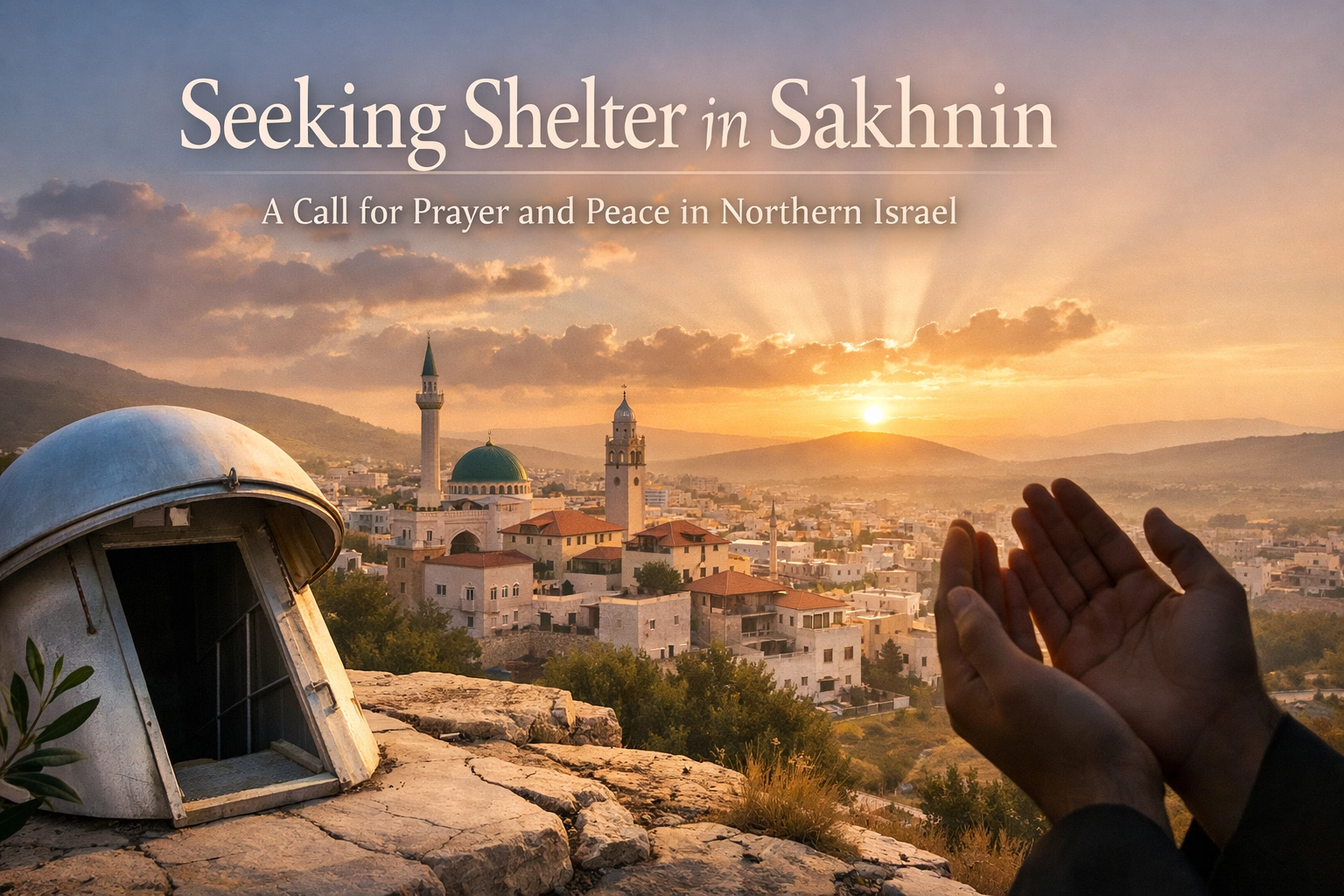 [HERO] Seeking Shelter in Sakhnin: A Call for Prayer and Peace in Northern Israel