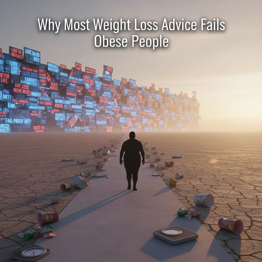 Why Most Weight Loss Advice Fails Obese People