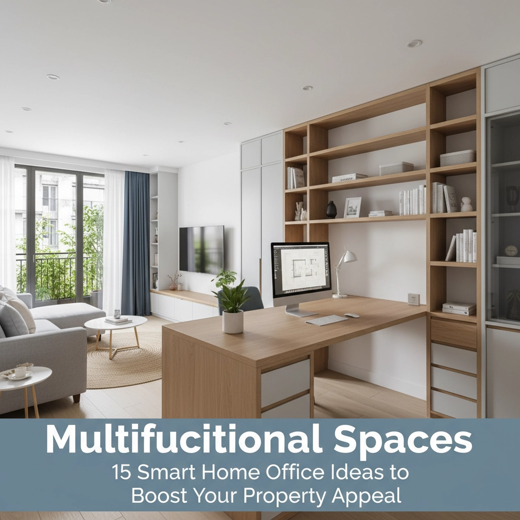Multifunctional Spaces: 15 Smart Home Office Ideas to Boost Your Property Appeal