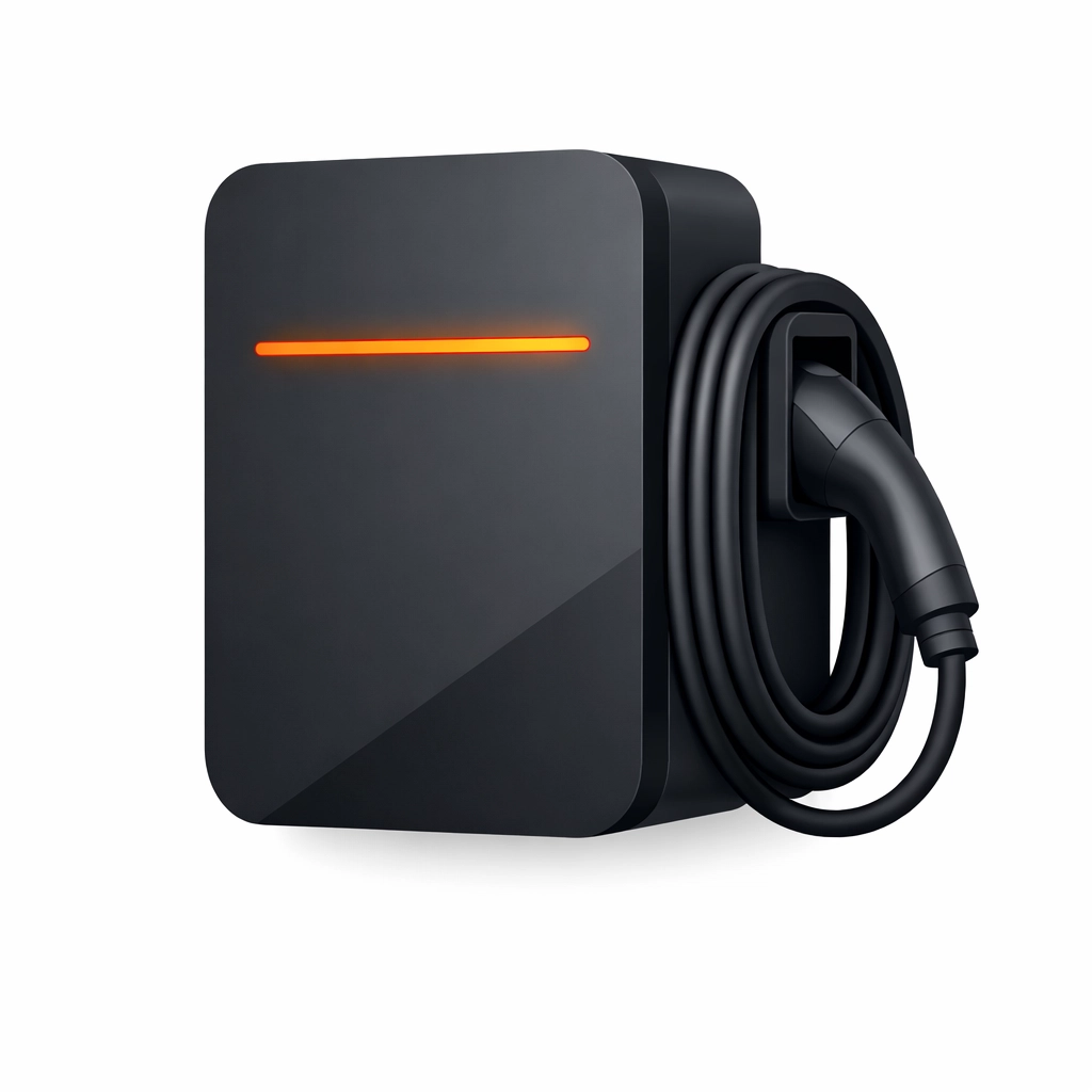 Moderne Wallbox für E-Autos als Teil einer professionellen Elektroinstallation von Elektro-Zentrum.