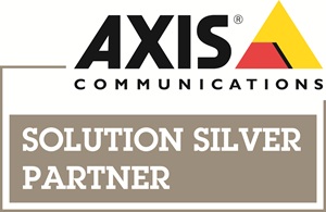 Axis Communications Solution Silver Partner badge