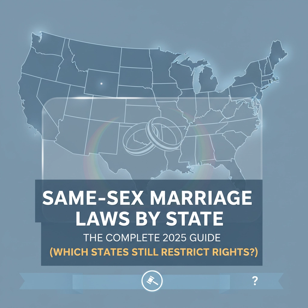 Same-Sex Marriage Laws by State: The Complete 2025 Guide (Which States Still Restrict Rights?)