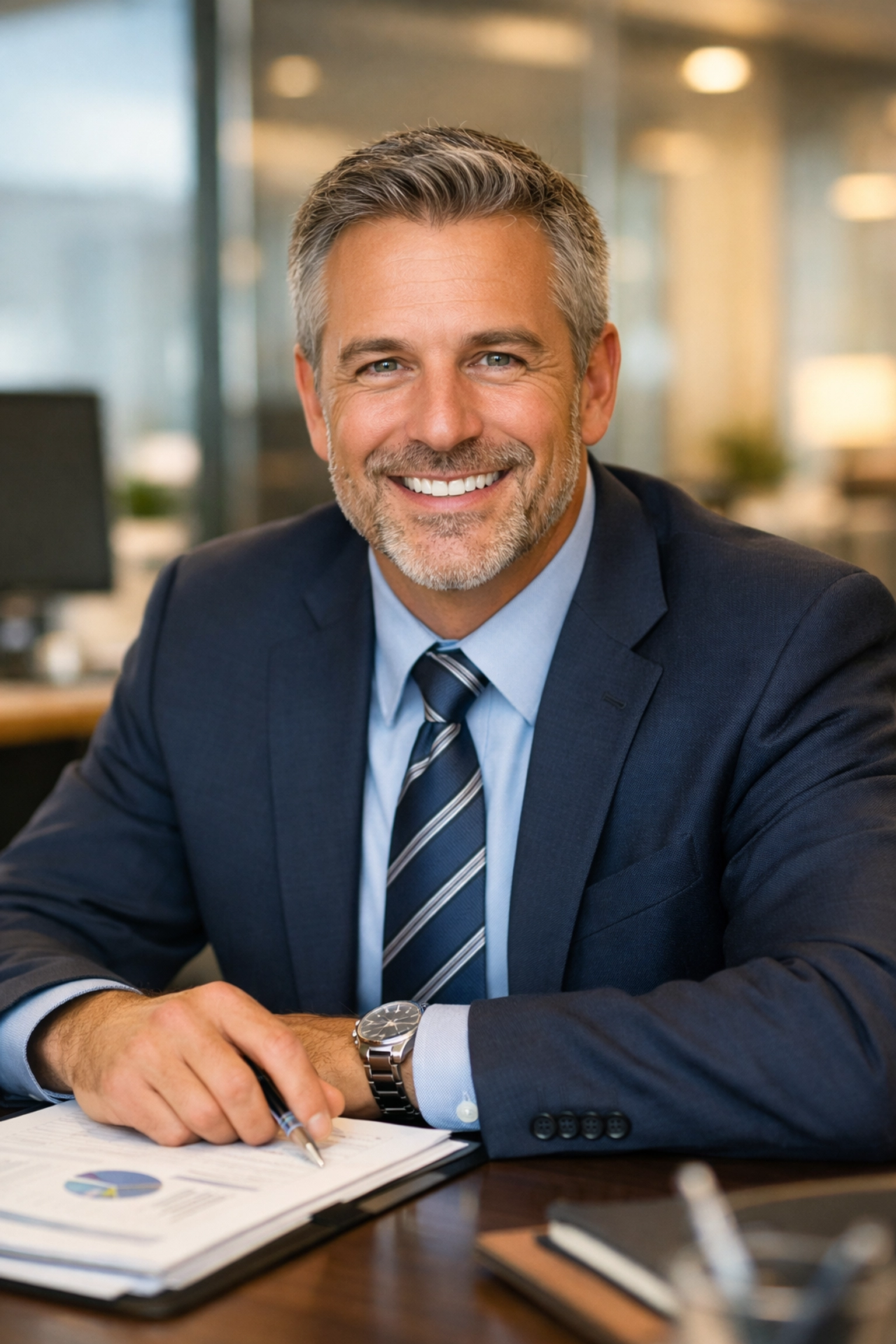 UniFirst Financial tax advisor providing professional guidance on business tax savings and retirement.