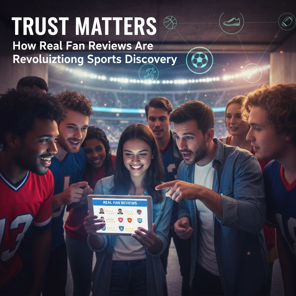 Trust Matters: How Real Fan Reviews Are Revolutionizing Sports Discovery