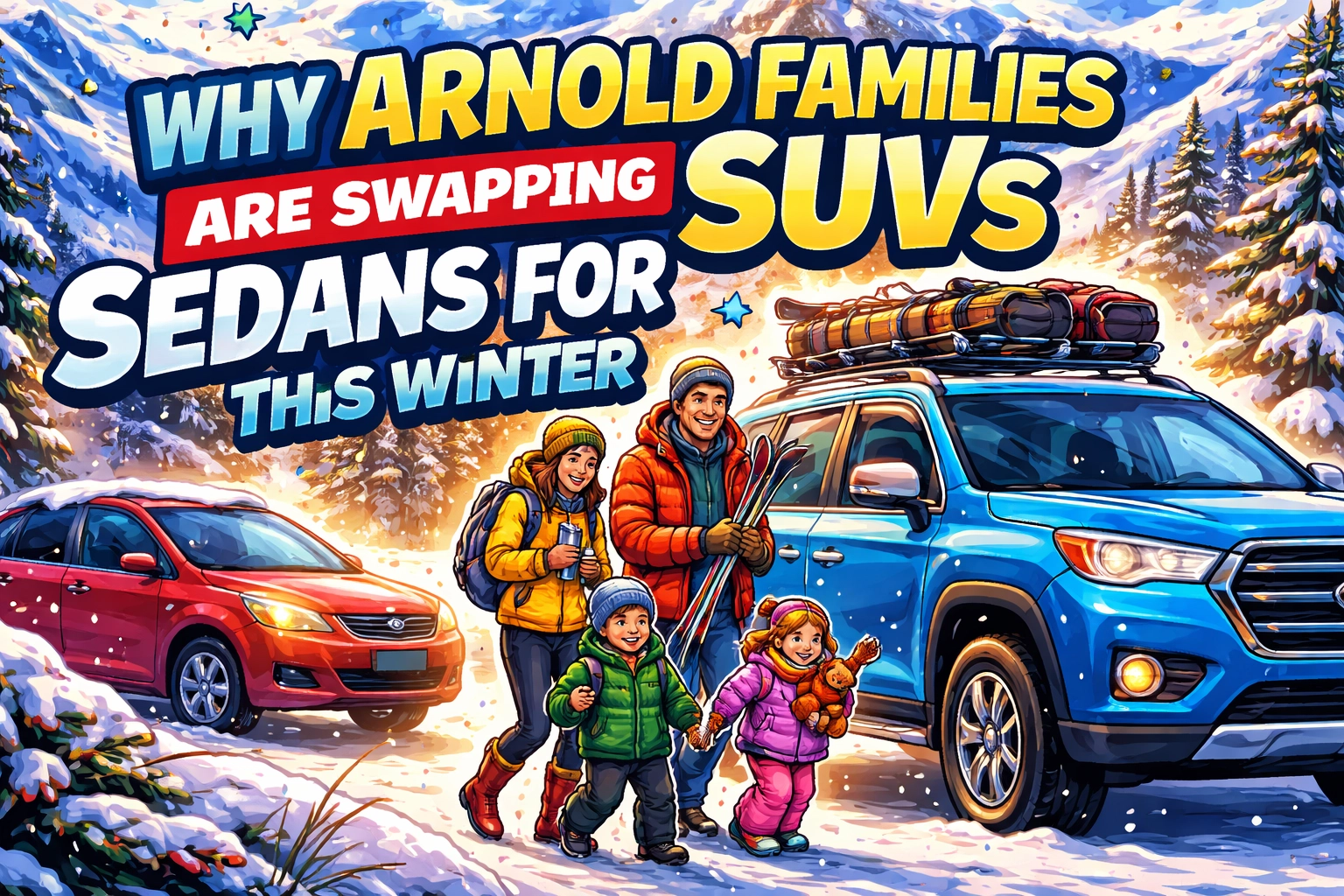 [HERO] Why Arnold Families are Swapping Sedans for SUVs this Winter