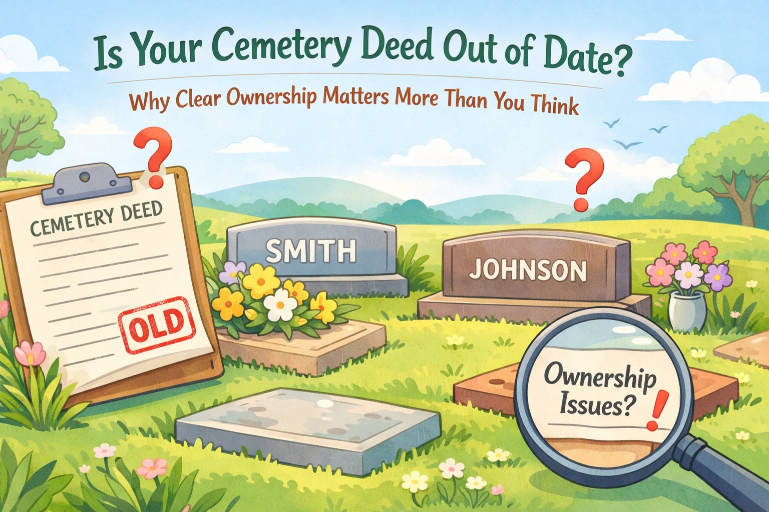 [HERO] Is Your Cemetery Deed Out of Date? Why Clear Ownership Matters More Than You Think