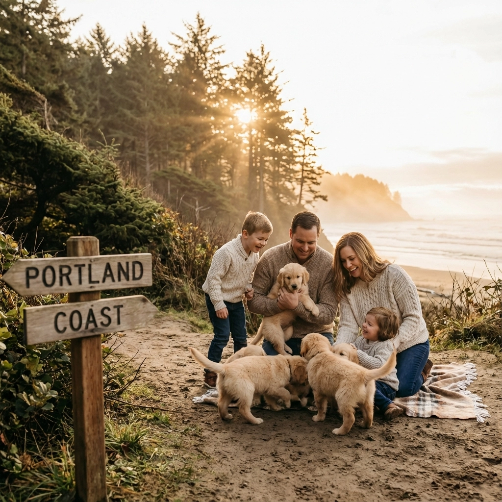 The Pacific Northwest Family's Guide to Raising Golden Retriever Puppies (From Portland to the Coast)