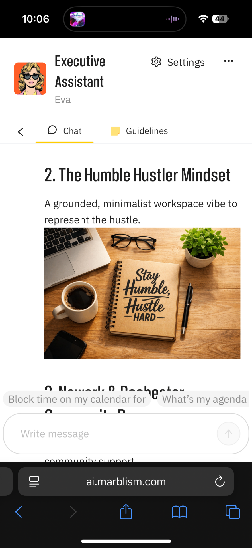 Humble Hustler Original Visual