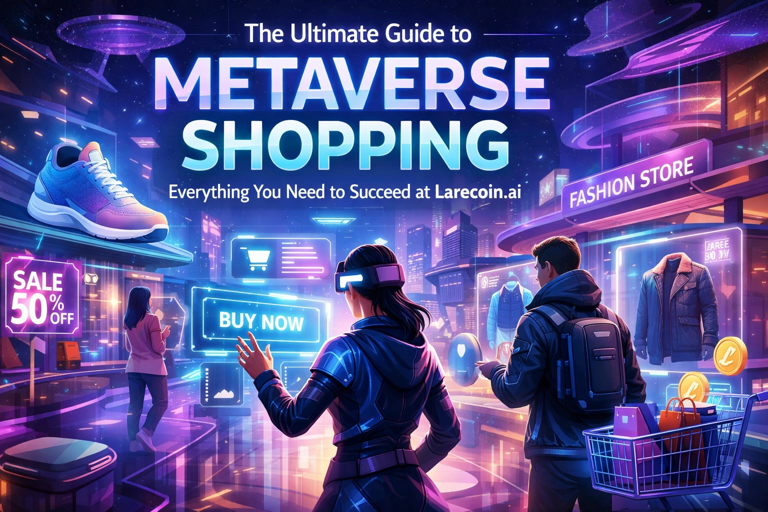 [HERO] The Ultimate Guide to Metaverse Shopping: Everything You Need to Succeed at Larecoin.ai