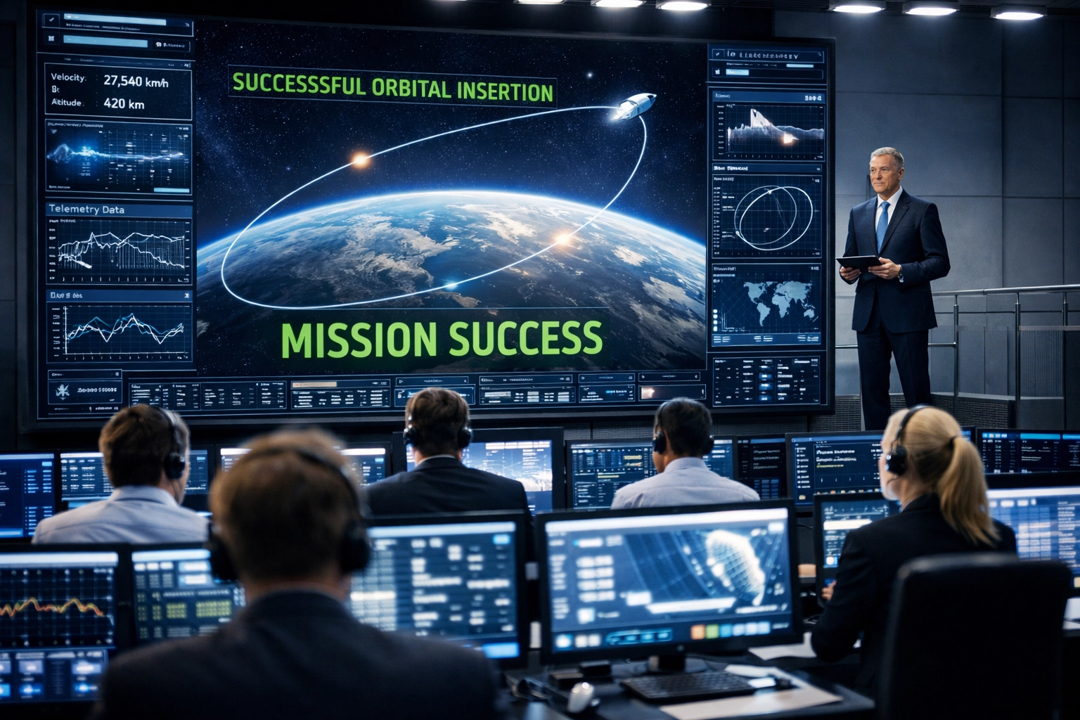 CEO overseeing a team from a distance, demonstrating effective delegation and strategic oversight.