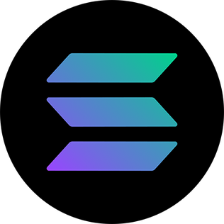 Solana blockchain logo