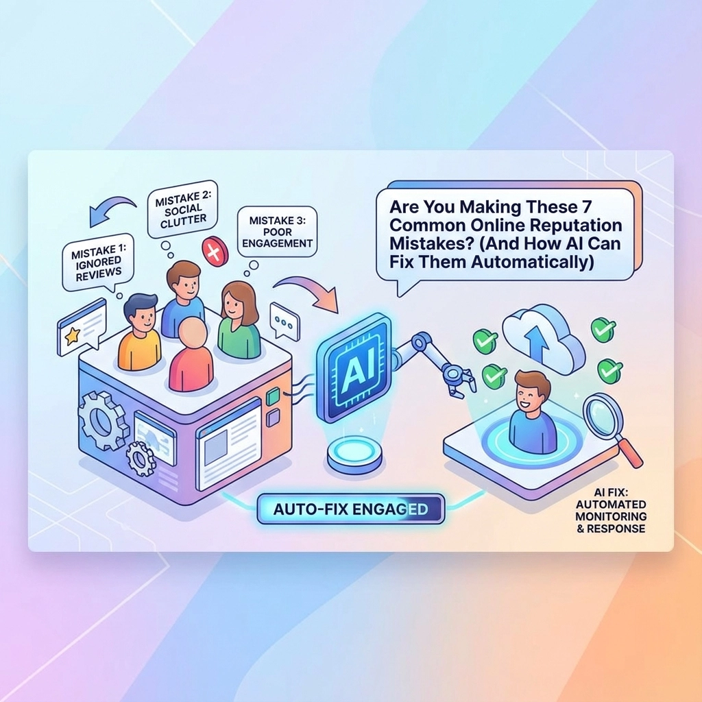 Are You Making These 7 Common Online Reputation Mistakes? (And How AI Can Fix Them Automatically)