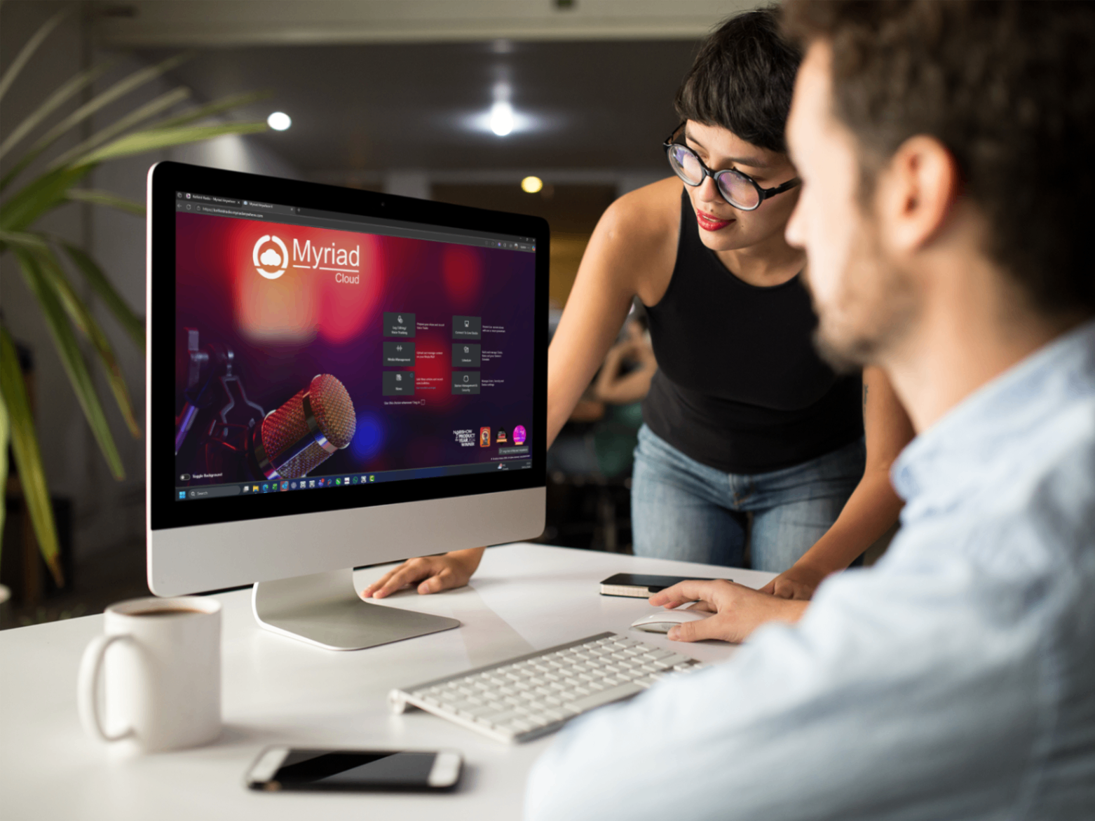 Office Collaboration with Myriad Cloud Radio Automation