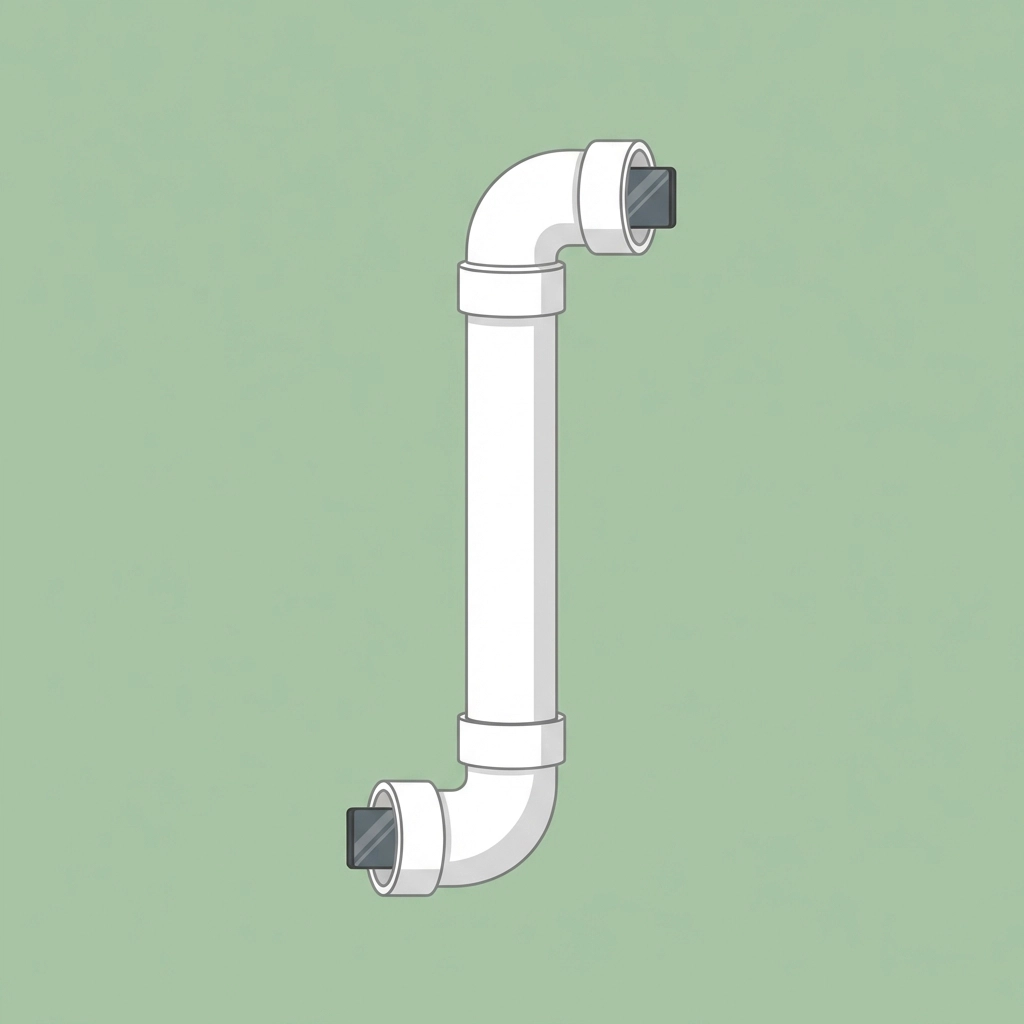 PVC pipe periscope assembled with elbow joints and mirrors, ready for outdoor backyard adventures