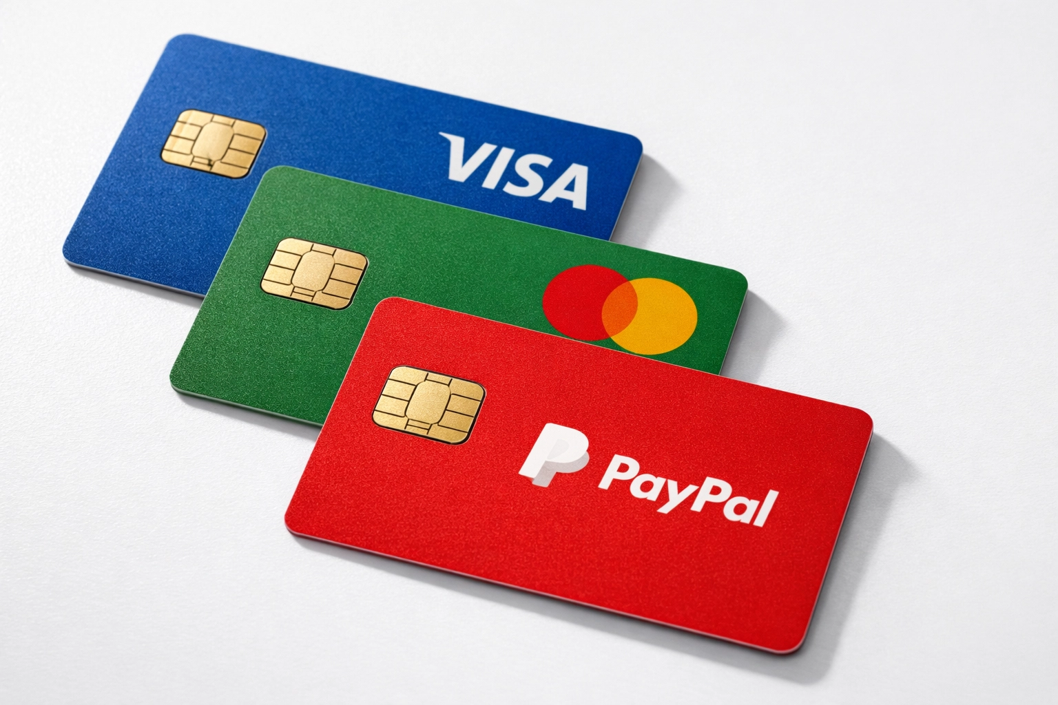 Payment processor cards representing EPS, SBTPG, and TPG refund advance services