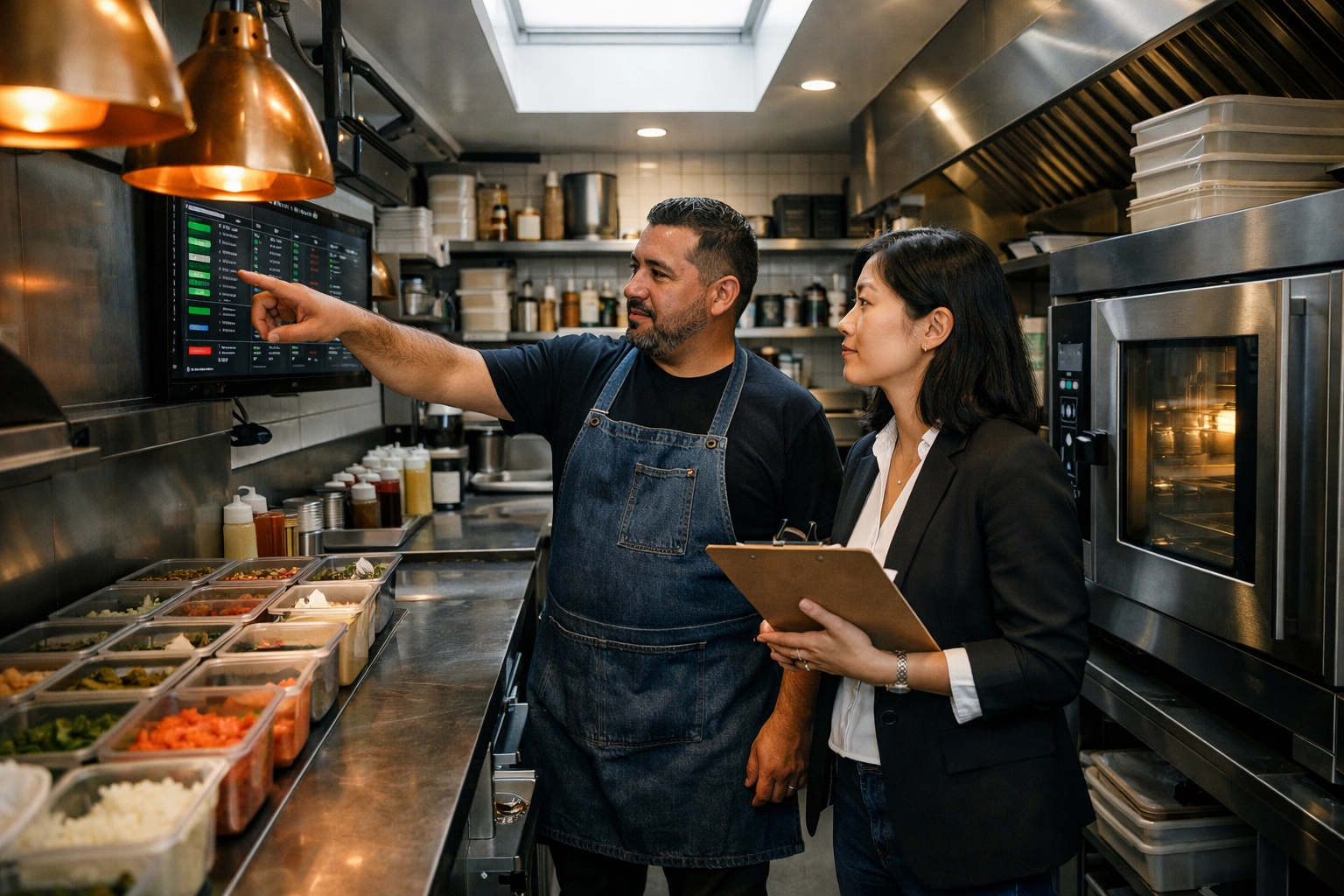 Restaurant consulting Bay Area expert helping a San Francisco chef optimize an unbundled kitchen model.