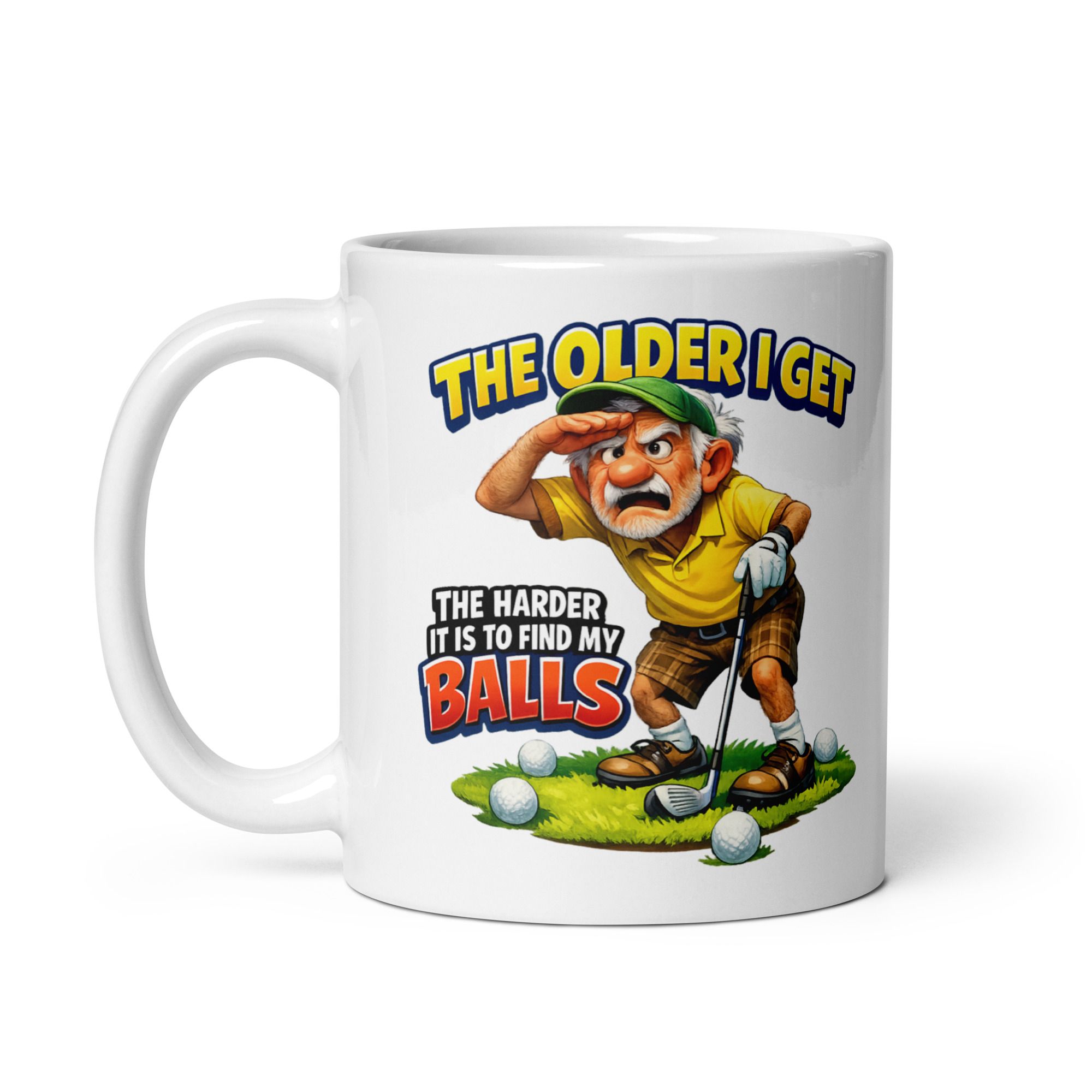 Hard to Find My Balls Mug