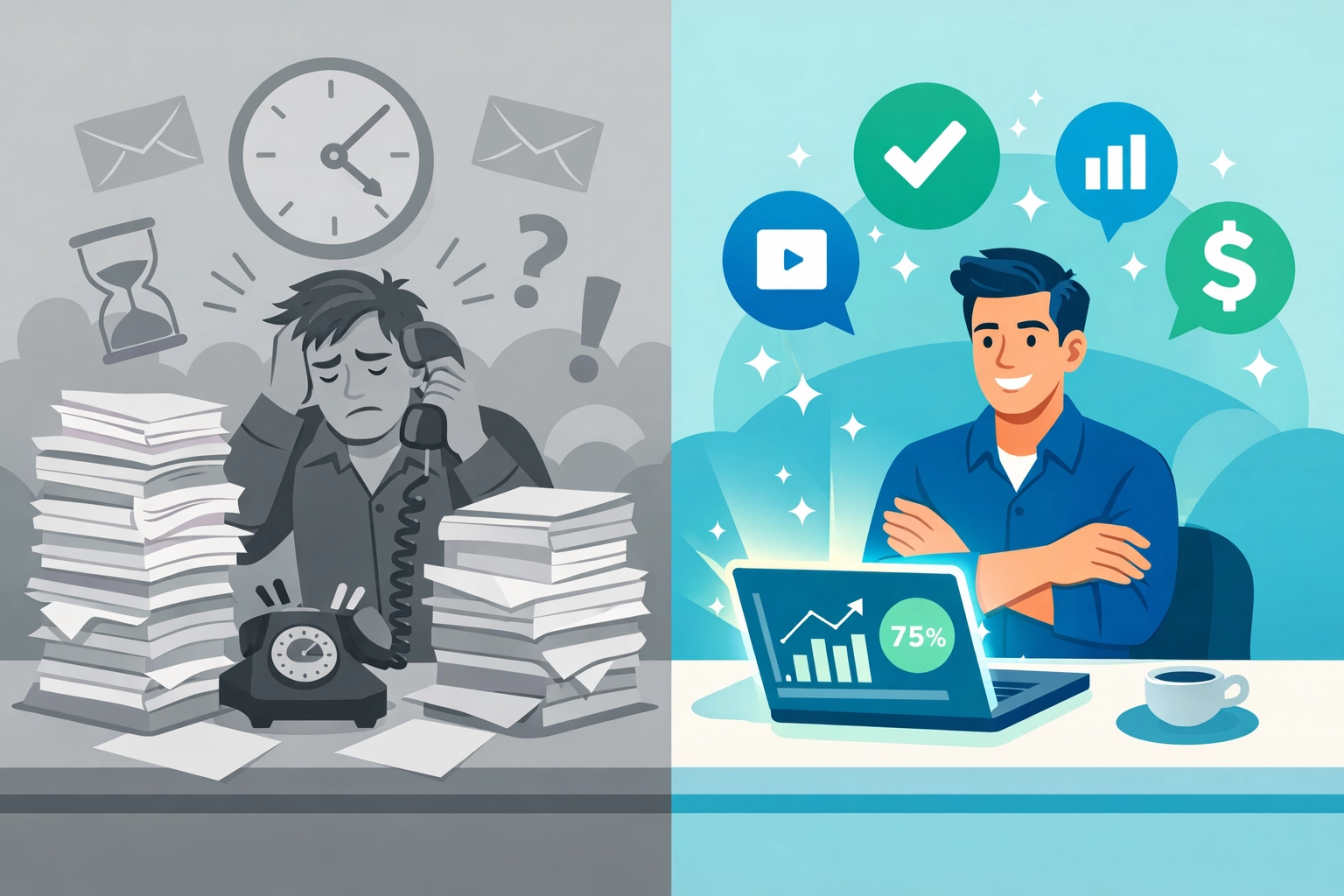 Comparison of traditional political advertising versus modern self-serve digital campaign management