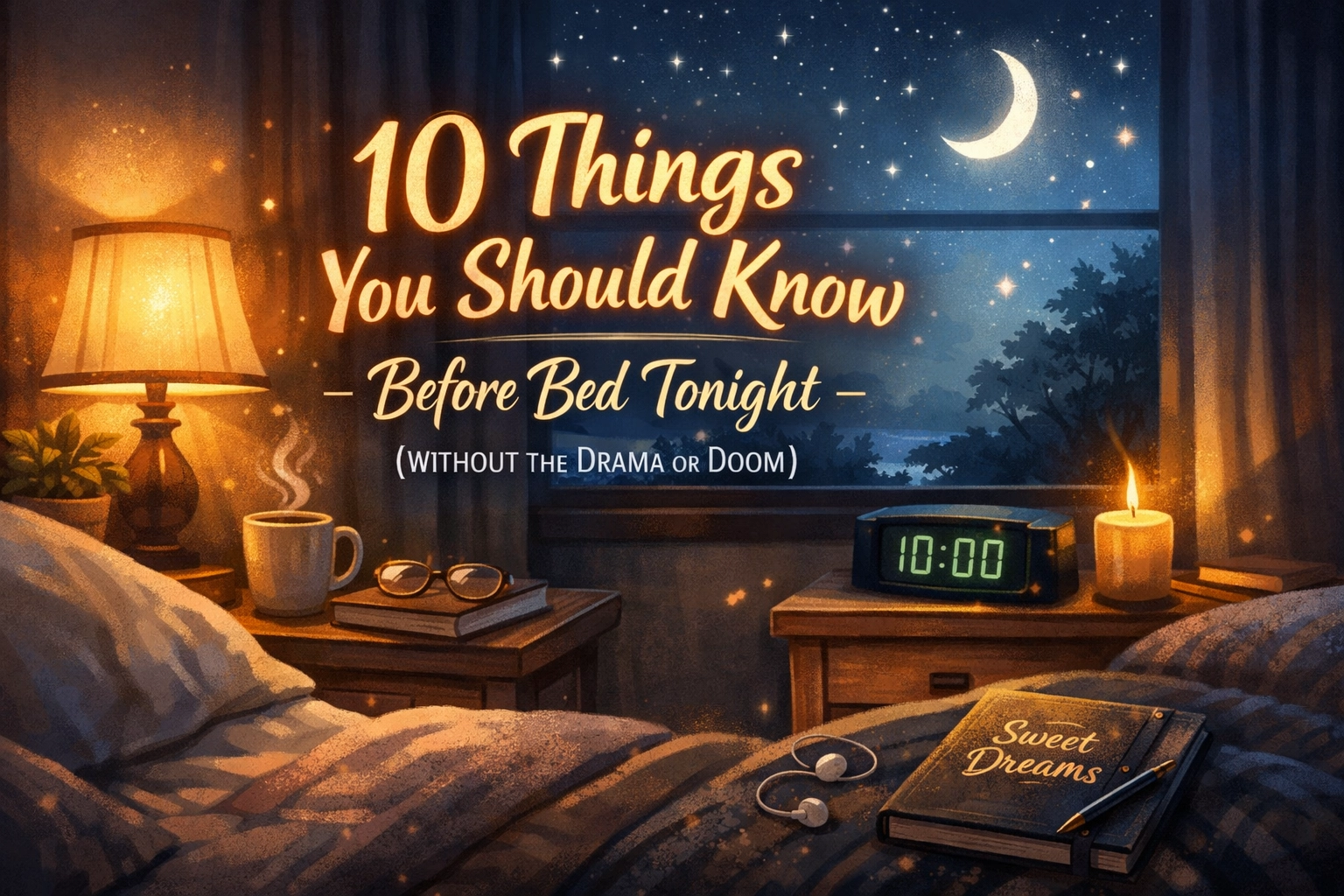 [HERO] 10 Things You Should Know Before Bed Tonight (Without the Drama or Doom)