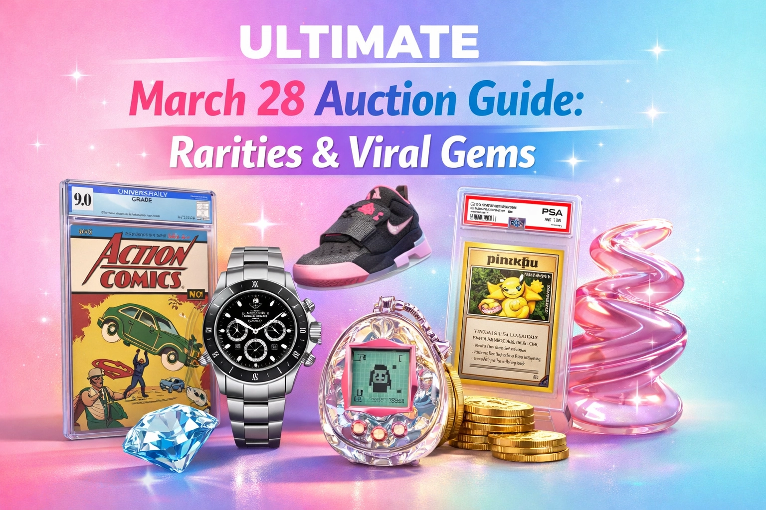 [HERO] ULTIMATE March 28 Auction Guide: Rarities & Viral Gems