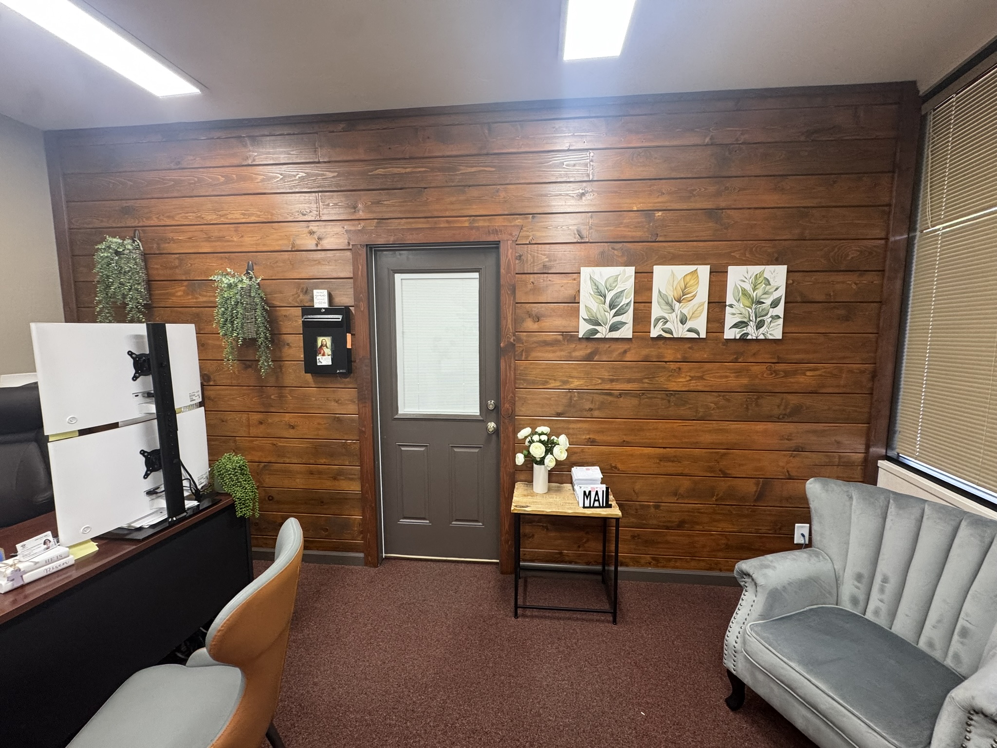 Welcoming agency office space