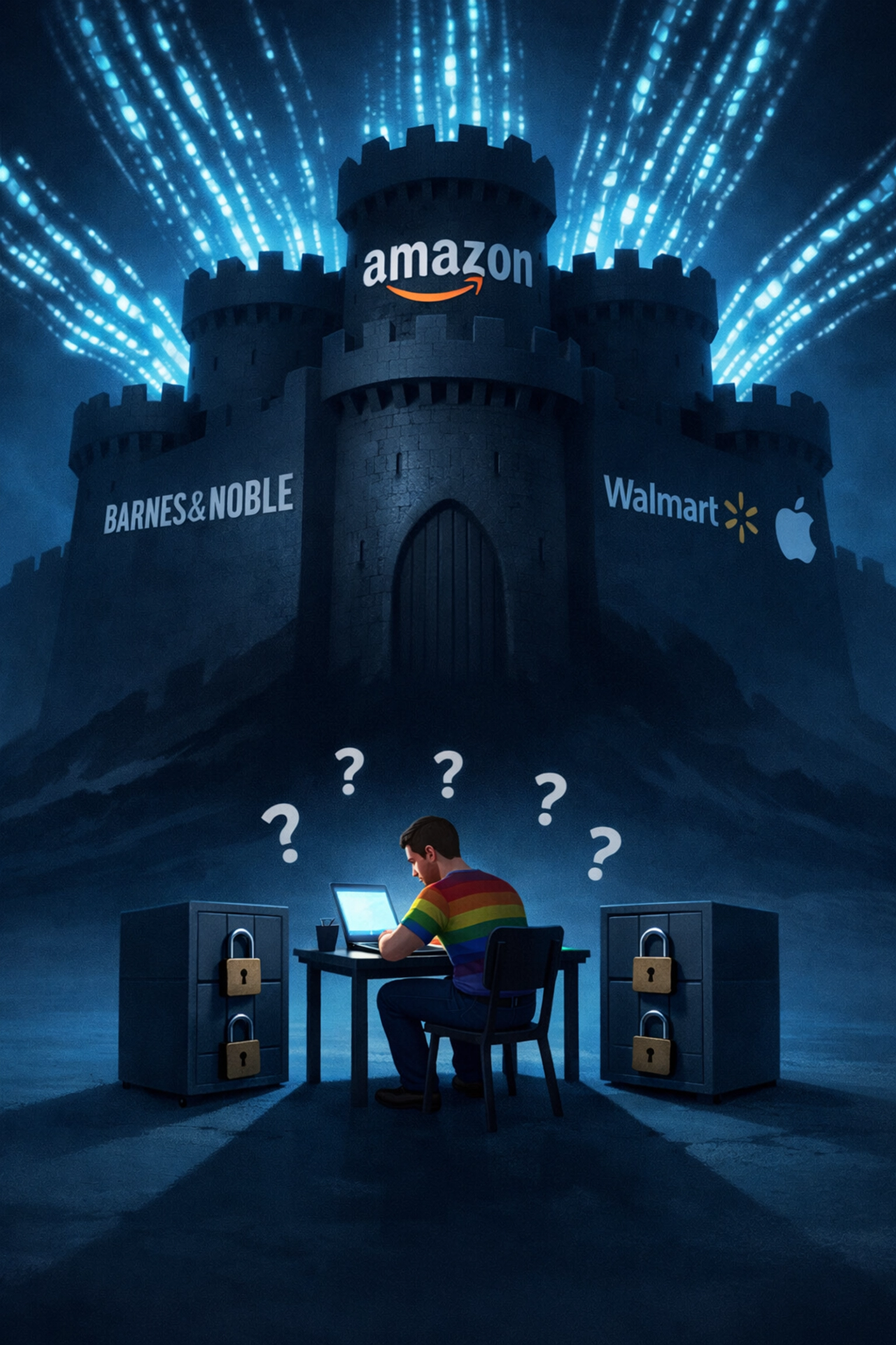 LGBTQ+ author isolated from reader data controlled by major publishing platforms