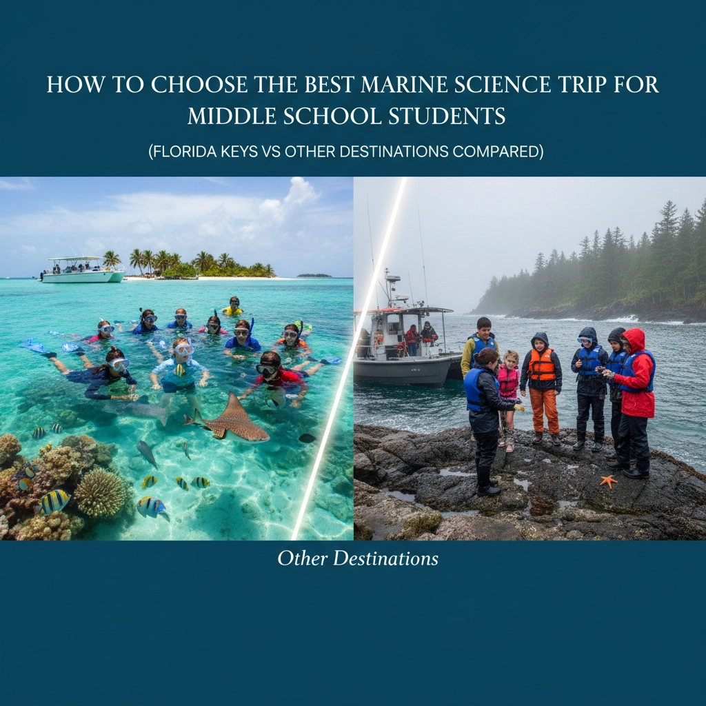 How to Choose the Best Marine Science Trip for Middle School Students (Florida Keys vs Other Destinations Compared)