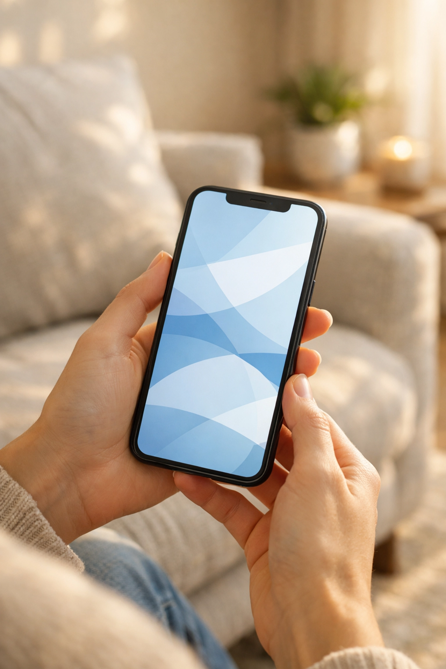 A patient completing an online weight loss assessment for tirzepatide eligibility on a smartphone.