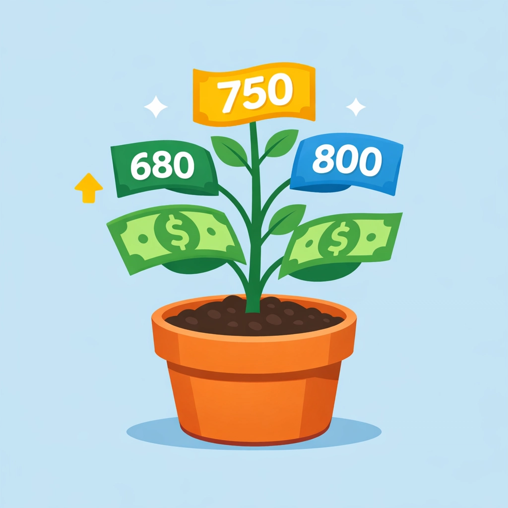 Crecimiento financiero constante: reconstrucción de crédito mes a mes