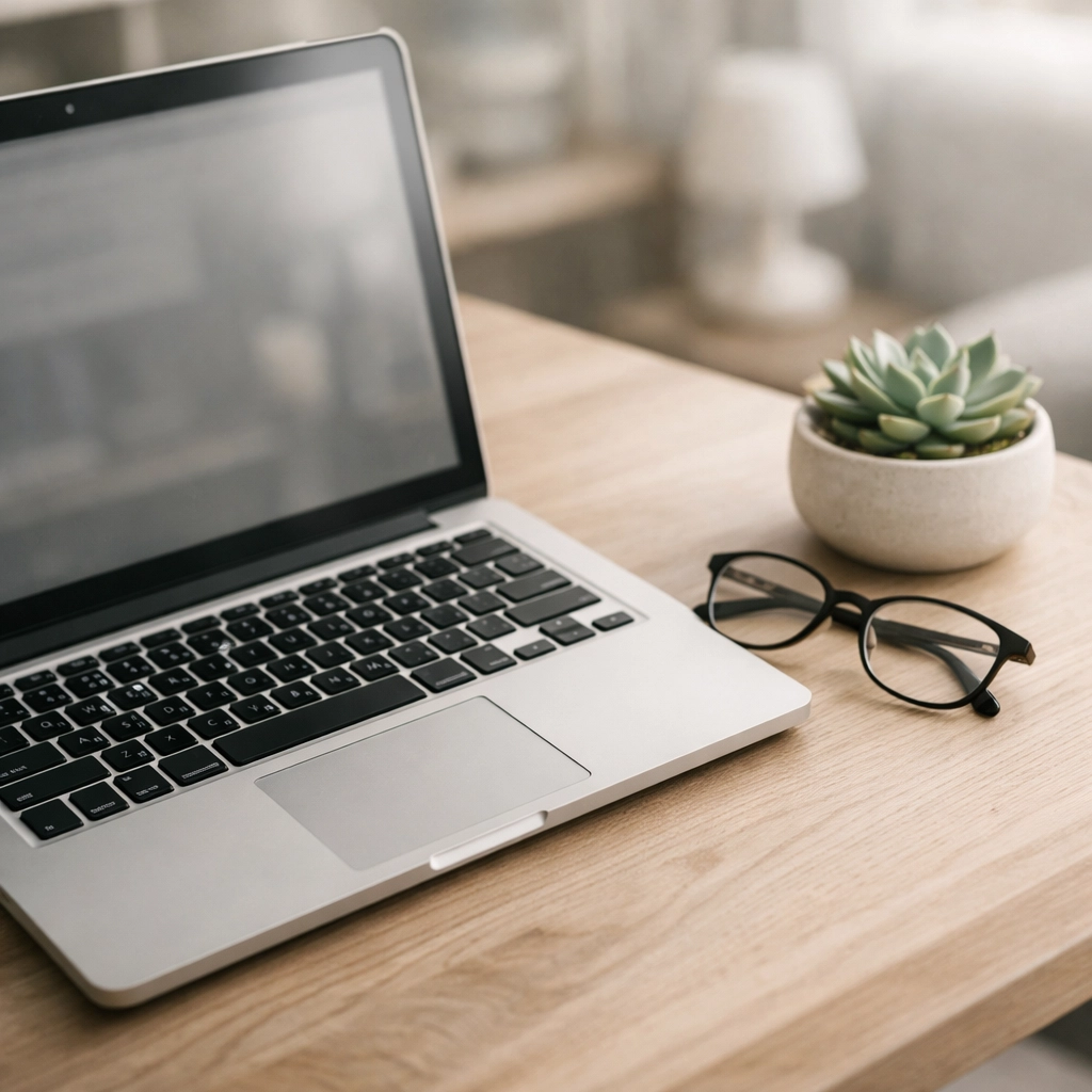 Secure laptop workspace for quick cash loans Canada online with instant bank verification.