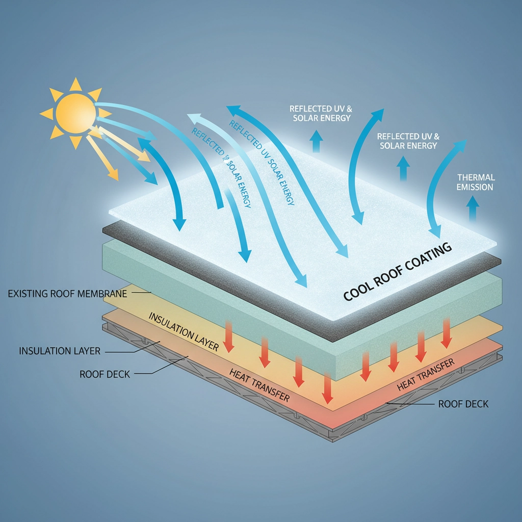 How roof coat helps