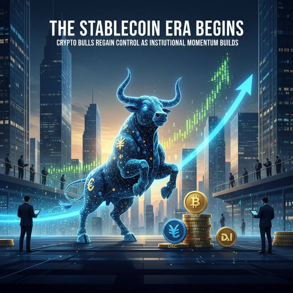 The Stablecoin Era Begins: Crypto Bulls Regain Control as Institutional Momentum Builds