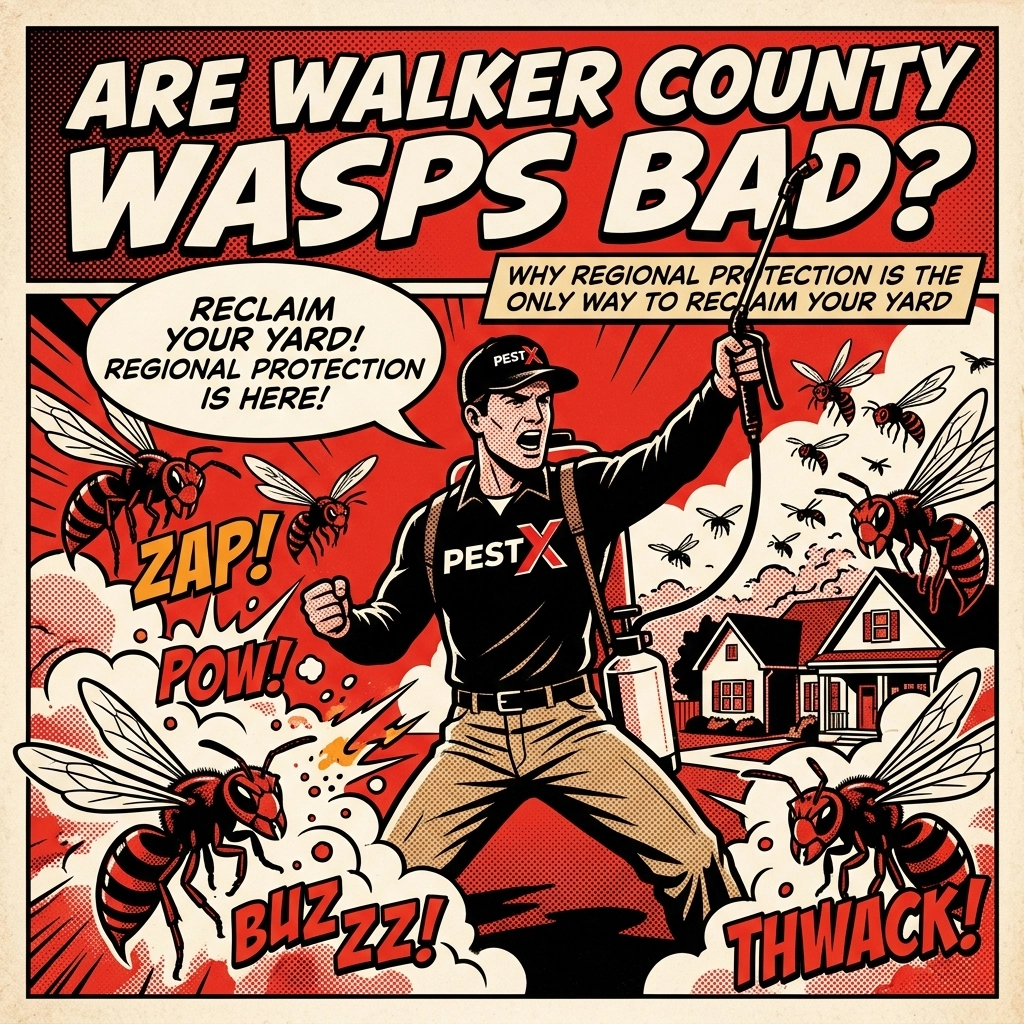 [HERO] Are Walker County Wasps Bad? Why Regional Protection is the Only Way to Reclaim Your Yard