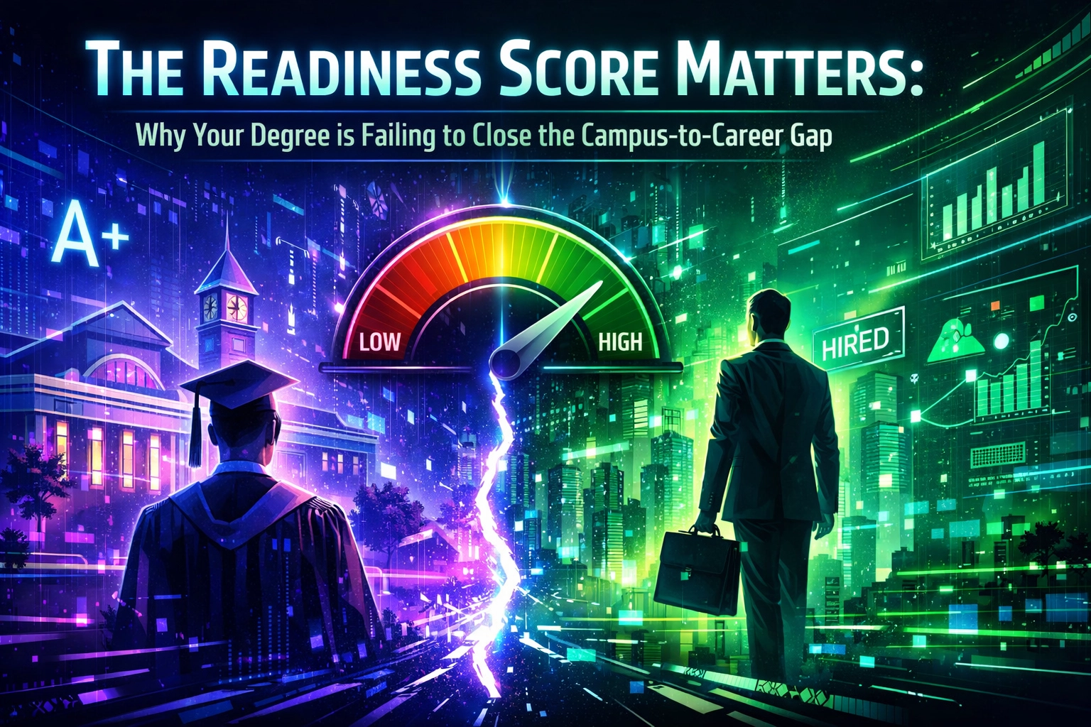 [HERO] The Readiness Score Matters: Why Your Degree is Failing to Close the Campus-to-Career Gap