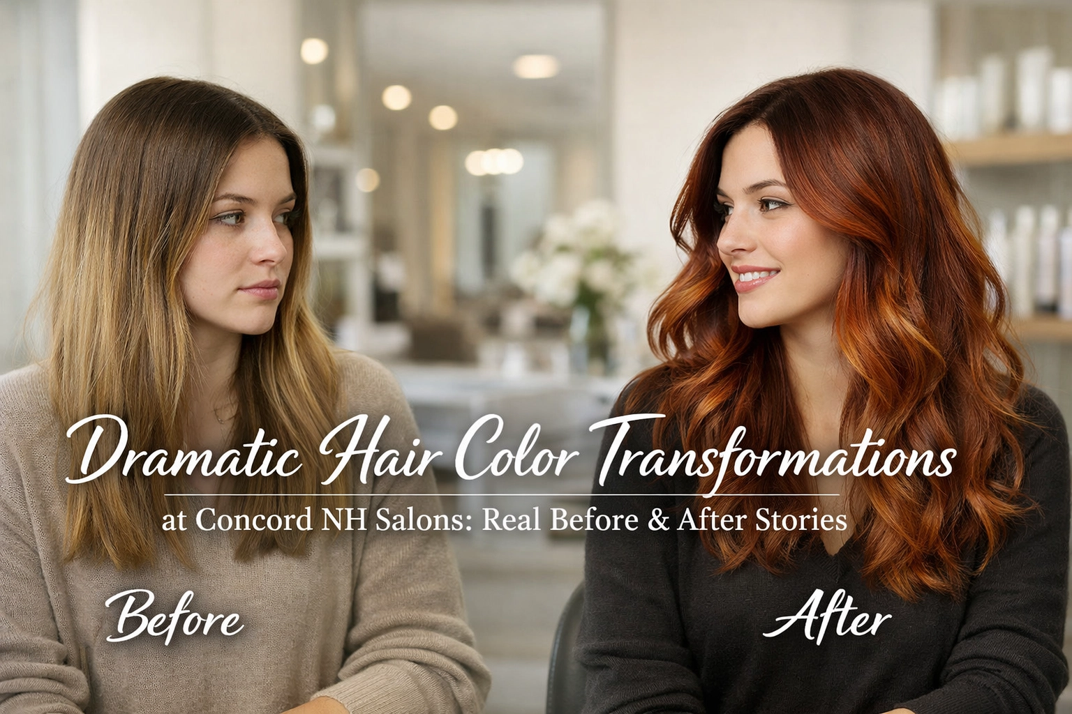 [HERO] Dramatic Hair Color Transformations at Concord NH Salons: Real Before & After Stories